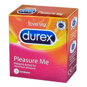 Durex Pleasure Me Condom 3's Pack